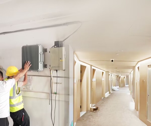 Latest company case about Signal covering plan for hotel