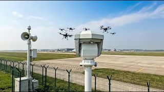Acoustic Optic Drone Deterrence System