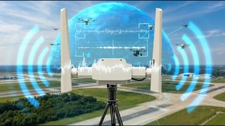 Full-Band RF Jamming + Dual-Band Precision Suppression System