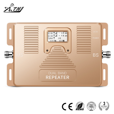 70dB Gain 2G 4G LTE Repeater Amplifier Dual Band 800MHz 1800MHz