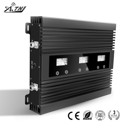 High Gain 80dB Tri Band Repeater 2G 3G 4G Cellular Amplifier