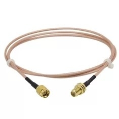 50 OHm RG316 Jumper Coaxial RF Pigtail Cable For Signal Repeater