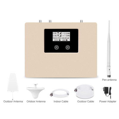 CDMA 850MHz AWS 1700MHz Cell Phone Signal Repeater Amplifier With LCD