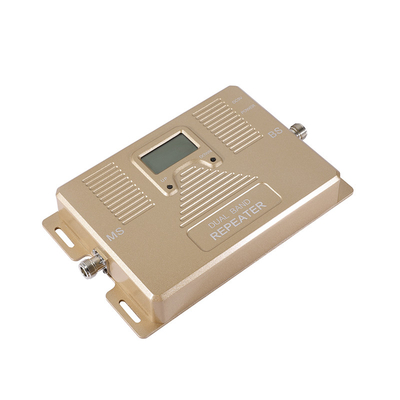 2G 3G 4G Mobile Dual Band Signal Booster Customized Gold Color