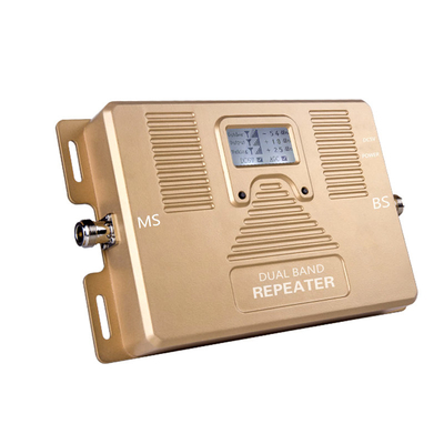 Buy LCD Display Dual Band Cell Phone Amplifier Kit EGSM 900 1800MHz Speed 2G / 4G online manufacture