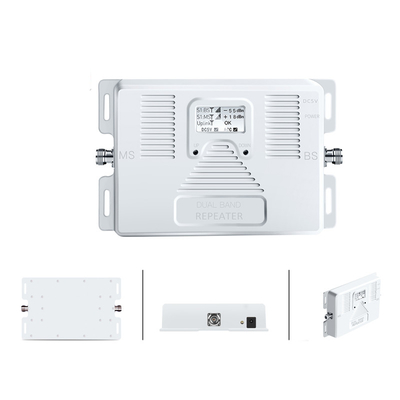 Buy Dual band 1800MHz 2100MHz Booster Amplifier 2G 3G 4G Mobile Phone Signal Repeater online manufacture