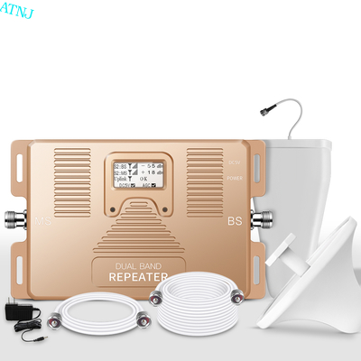 Buy Dual Band 1800/2100MHz 2G/3G/4G Signal Booster with LCD Display online manufacture
