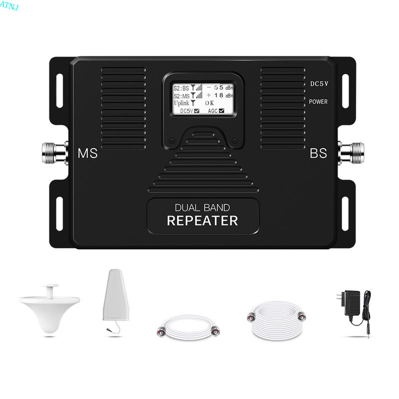 Dual Band 70dB Mobile Signal Boosters Cellular Repeater Amplifier