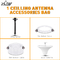 Zinc Alloy Signal Booster Accessories White Ceiling Antenna Bag