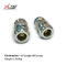 Customized N Female Type Signal Booster Connector Zinc Alloy Material