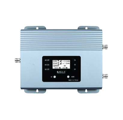 Dual Band 1800MHz 2100MHz Mobile Network Booster Output Power 20dBm