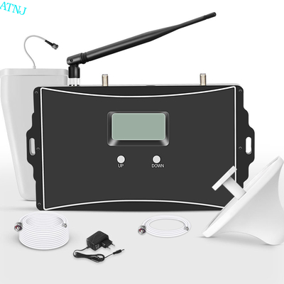 ATNJ Dual Band 1800/2100MHz 3G 4G Signal Repeater Kit with 70dB Gain