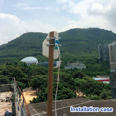Whilte Length 33cm LP Gain 10dBi Antenna Outdoor Log Periodic