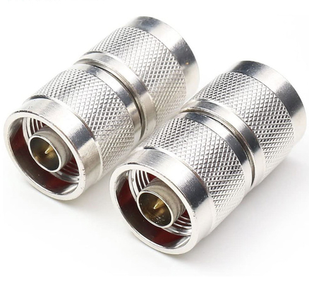 Customized N Male Type Signal Booster Connector 50 Ohm Impedance