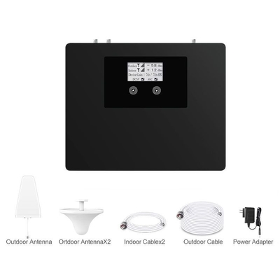 ALC MGC AGC Cell Phone Signal Amplifier Dual Band 900MHz 1800MHz