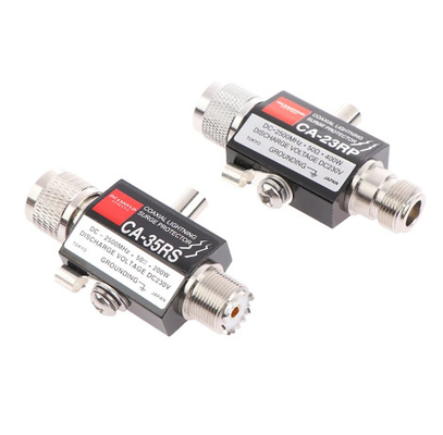 N Male To N Female Coaxial Lightning Arrestor For Signal Repeater