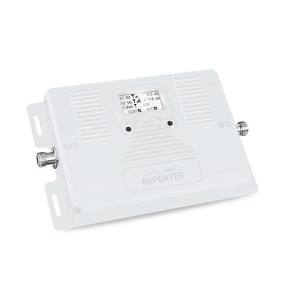 Dual Band 850MHz 1900MHz 3G Signal Booster 70dB Cell Phone Repeater