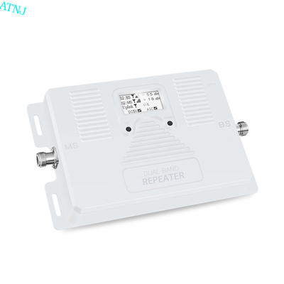 Calidad Repetidor dual del teléfono celular del aumentador de presión 70dB de la señal de la banda 850MHz 1900MHz 3G fábrica
