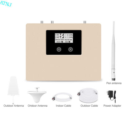 Calidad Aumento dual del repetidor 2G 4G 70dB de la señal del teléfono celular de la banda 900MHz 1800MHz fábrica